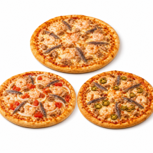 SEAFOODS PIZZAS